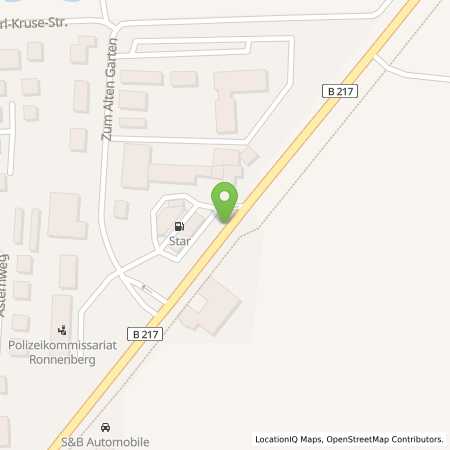 Standortübersicht der Autogas (LPG) Tankstelle: Star Tankstelle in 30952, Ronnenberg
