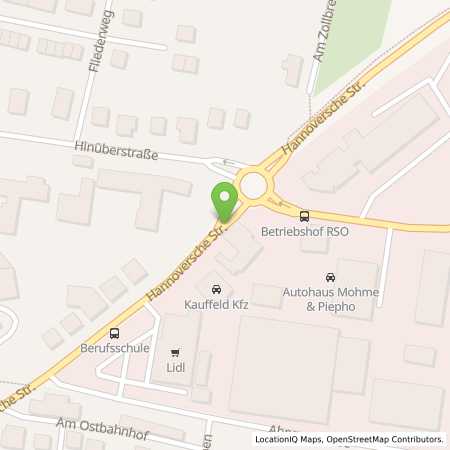 Standortübersicht der Autogas (LPG) Tankstelle: HEM-Tankstelle in 31675, Bückeburg