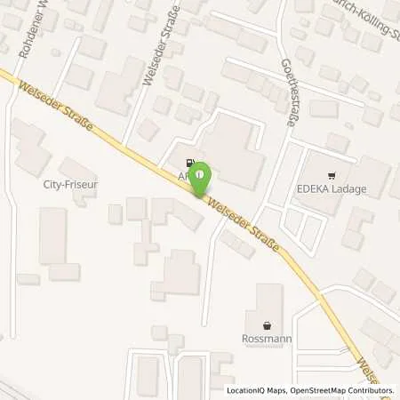 Standortübersicht der Tankstelle Aral Tankstelle in 31840 Hessisch Oldendorf