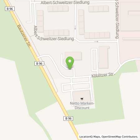 Standortübersicht der Autogas (LPG) Tankstelle: Autohaus Raffe GmbH in 02733, Cunewalde