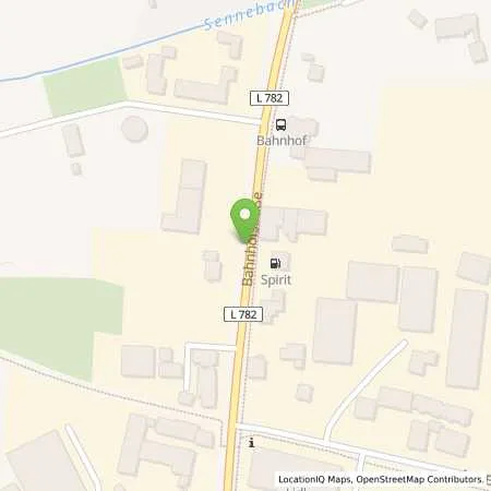 Standortübersicht der Tankstelle Sprint Tankstelle Shoppengerd in 33397 Rietberg