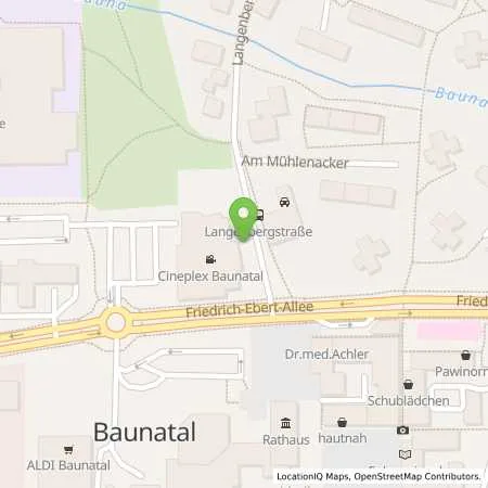 Standortübersicht der Tankstelle ARAL Station Marcus Hesse in 34225 Baunatal