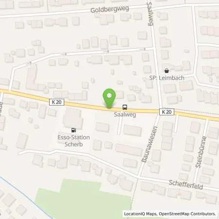 Standortübersicht der Tankstelle ESSO-Station Scherb OHG in 34270 Schauenburg