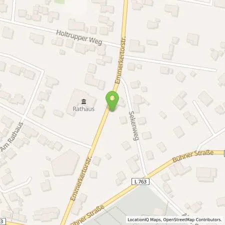 Standortübersicht der Tankstelle Esso Station in 34434 Borgentreich