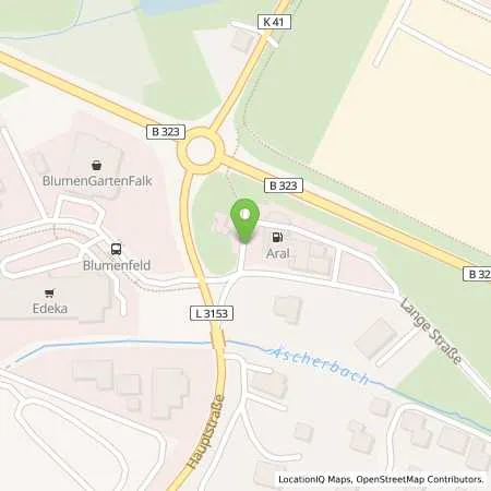 Standortübersicht der Tankstelle Aral Tankstelle in 34593 Knüllwald (Remsfeld)