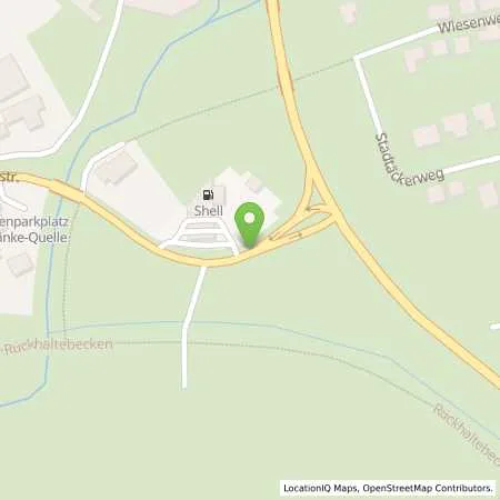 Standortübersicht der Tankstelle Shell Station in 34613 Schwalmstadt (Ziegenhain)