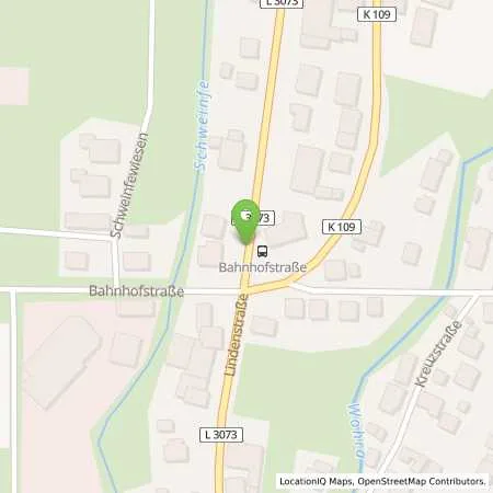 Standortübersicht der Tankstelle Avia Servicestation in 35285 Gemünden