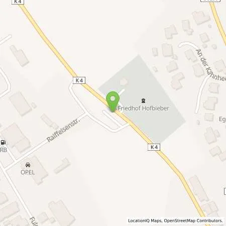 Standortübersicht der Tankstelle RB-Tankstelle in 36145 Hofbieber