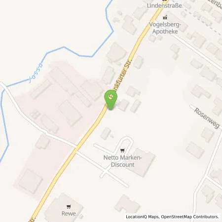 Standortübersicht der Tankstelle Esso Station in 36154 Hosenfeld