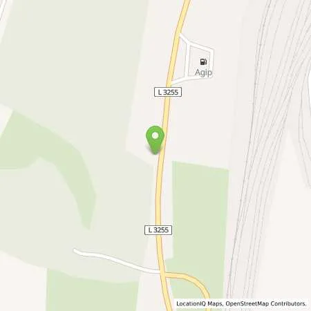 Standortübersicht der Tankstelle Agip Station in 36266 Heringen