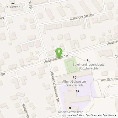 Standortübersicht der Tankstelle HEM-Tankstelle in 38159 Vechelde