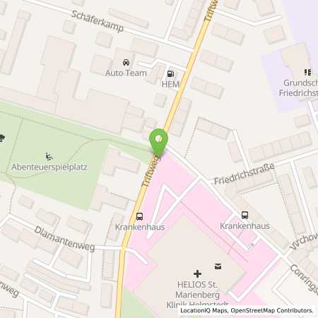 Standortübersicht der Autogas (LPG) Tankstelle: HEM Tankstelle in 38350, Helmstedt