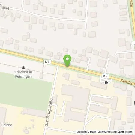 Standortübersicht der Tankstelle Raiffeisentankstelle in 38446 Wolfsburg (Reislingen)