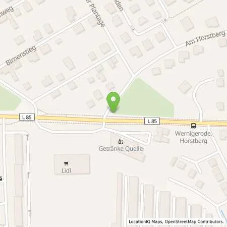 Standortübersicht der Tankstelle ESSO Station in 38855 Wernigerode