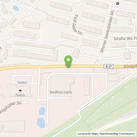 Standortübersicht der Tankstelle HEM-Tankstelle in 38875 Elbingerode