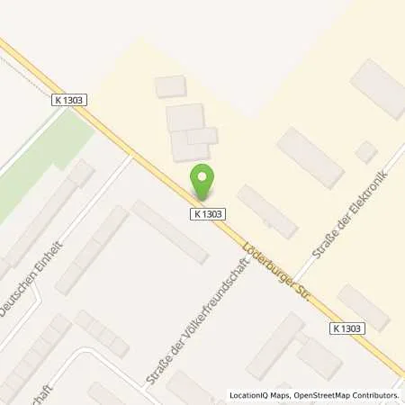 Standortübersicht der Tankstelle Aral Tankstelle Achilles in 39418 Staßfurt