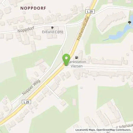 Standortübersicht der Tankstelle Freie Tankstelle in 41747 Viersen