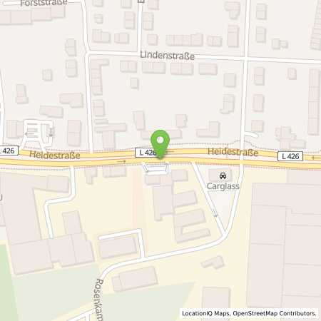 Standortübersicht der Autogas (LPG) Tankstelle: Wilhelm F. Croll Autogastankstelle in 42549, Velbert