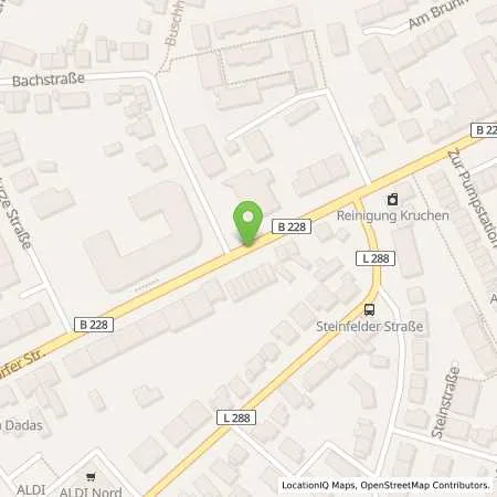 Standortübersicht der Tankstelle TOTAL Station Vedder in 42781 Haan