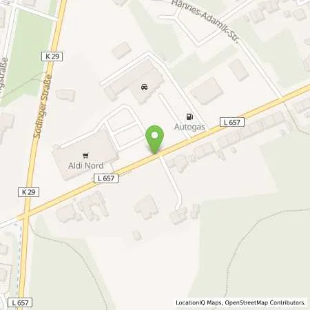 Standortübersicht der Tankstelle Auto Becker e. K. (Automatentankstelle) in 44627 Herne