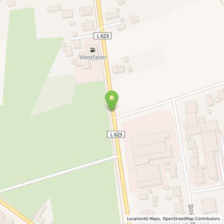 Standortübersicht der Autogas (LPG) Tankstelle: Westfalen-Tankstelle in 46244, Bottrop
