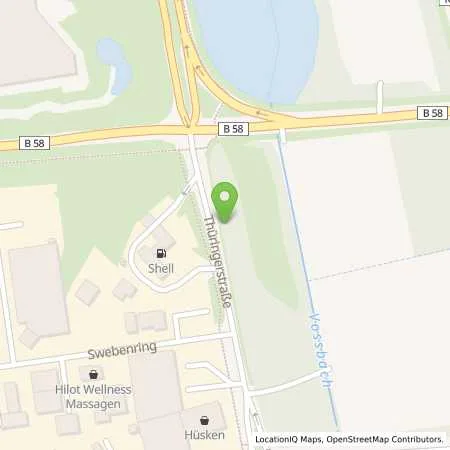 Standortübersicht der Tankstelle Shell Station in 46286 Dorsten (Wulfen)