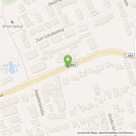 Standortübersicht der Tankstelle Westfalen Tankstelle in 48161 Münster