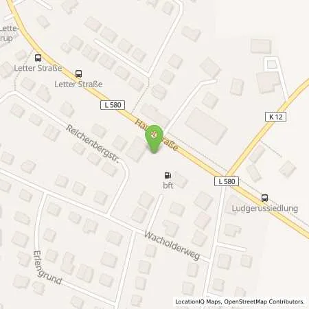 Standortübersicht der Tankstelle bft Tankstelle in 48249 Dülmen (Rorup)