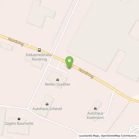 Standortübersicht der Tankstelle Reifen Günther in 48465 Schüttorf