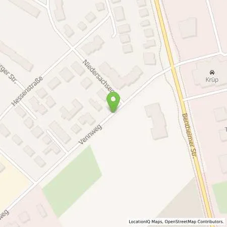 Standortübersicht der Tankstelle Schonhoff Tankstellen GmbH in 48529 Nordhorn