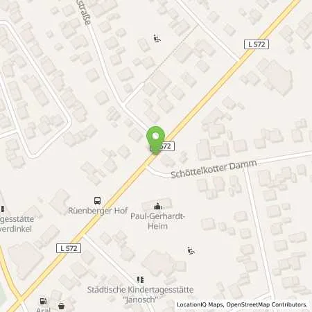 Standortübersicht der Tankstelle Q1 / BFT-Station in 48599 Gronau