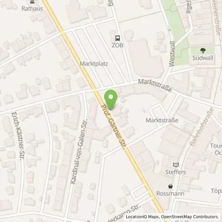 Standortübersicht der Tankstelle Karl Krechting GmbH in 48607 Ochtrup