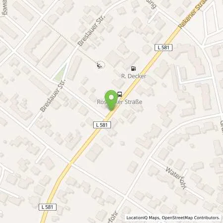 Standortübersicht der Tankstelle Q1 Tankstelle in 48653 Coesfeld