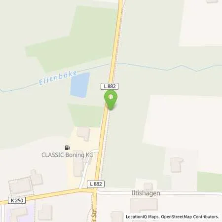 Standortübersicht der Tankstelle Classic Tankstelle in 49424 Goldenstedt (Ellenstedt)
