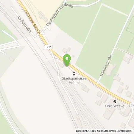 Standortübersicht der Tankstelle Classic-Tankstelle in 49525 Lengerich (Hohne)