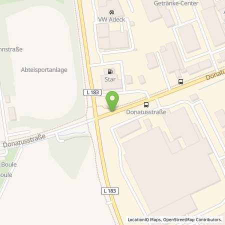 Standortübersicht der Autogas (LPG) Tankstelle: STAR Tankstelle in 50259, Pulheim
