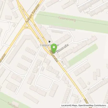 Standortübersicht der Tankstelle Tankhof Braun OHG in 50825 Köln-Neuehrenfeld