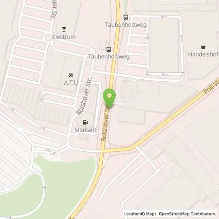 Standortübersicht der Tankstelle Mundorf Tankstelle in 51105 Köln