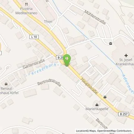 Standortübersicht der Tankstelle ED-Tankstelle Leimbach in 53518 Leimbach