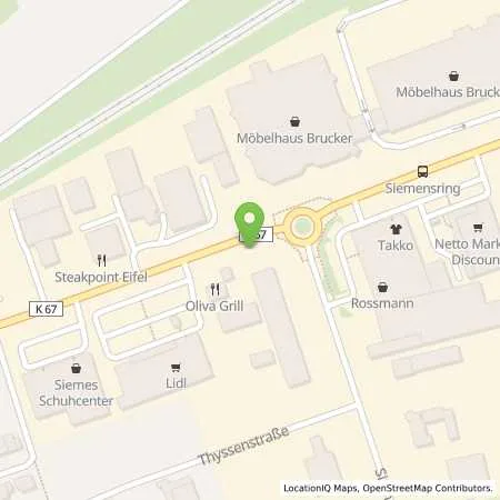 Standortübersicht der Tankstelle RuLa Autogas GmbH in 53925 Kall