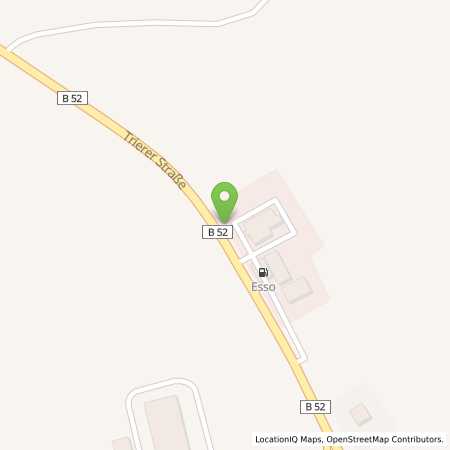 Standortübersicht der Autogas (LPG) Tankstelle: Esso-Station in 54411, Hermeskeil