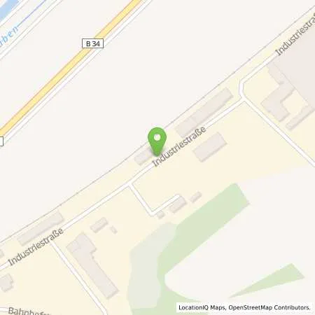 Standortübersicht der Tankstelle Autohaus Strittmatter in 79801 Hohentengen