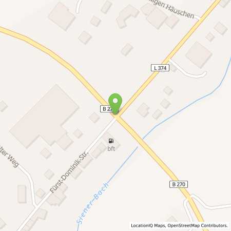 Standortübersicht der Autogas (LPG) Tankstelle: Bft Tankstelle in 55758, Sien