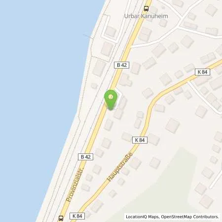 Standortübersicht der Tankstelle ED Tankstelle in 56182 Urbar