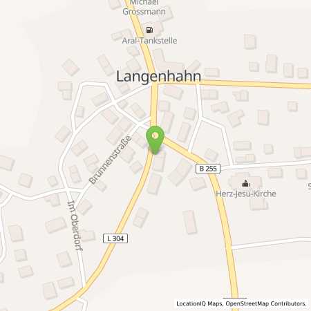 Standortübersicht der Autogas (LPG) Tankstelle: Aral Tankstelle in 56459, Langenhahn