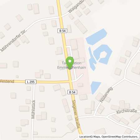 Standortübersicht der Autogas (LPG) Tankstelle: Freie Tankstelle Sarholz in 56477, Rennerod-Emmerichenhain