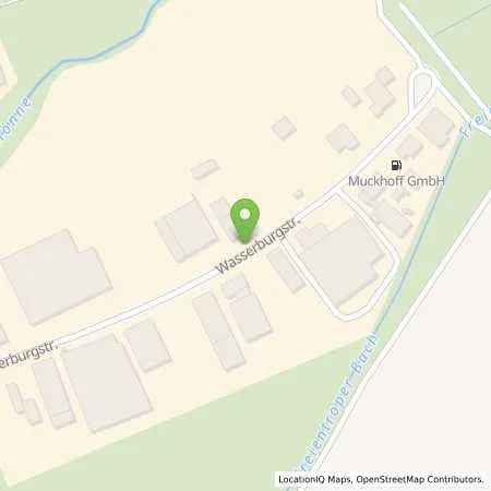 Standortübersicht der Tankstelle Muckhoff GmbH in 58809 Neuenrade