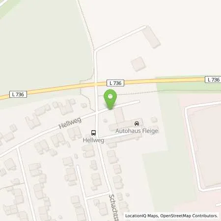 Standortübersicht der Tankstelle Aral Tankastelle / Autohaus Fleige GmbH in 59192 Bergkamen (Rünthe)