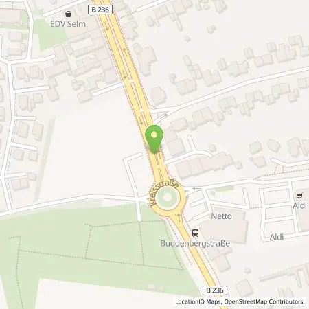 Standortübersicht der Tankstelle ARAL Tankstelle in 59379 Selm