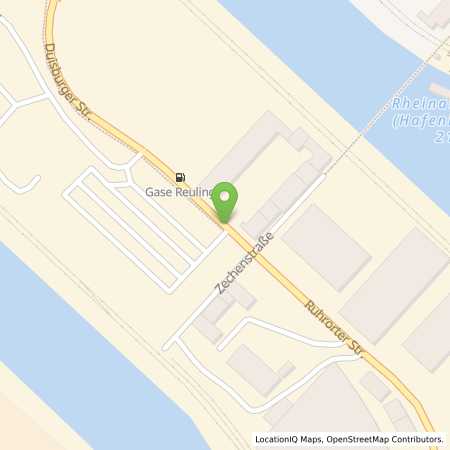 Standortübersicht der Autogas (LPG) Tankstelle: Gase-Center-Reuling in 68219, Mannheim
